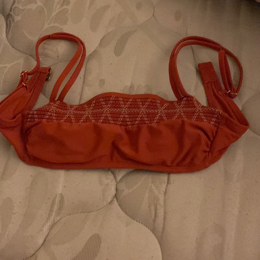 Two piece bikini set smooth texture